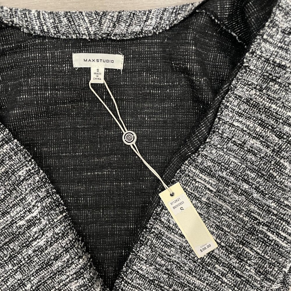 Tweed Pattern Cardigan - Picture 5 of 9